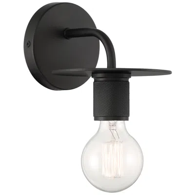 Access Central 6" High Black Wall Sconce