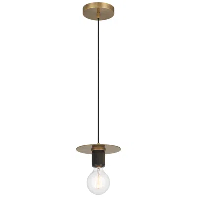 Access Central 6" Wide Antique Brass Pendant