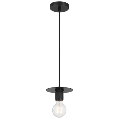 Access Central 6" Wide Black Pendant