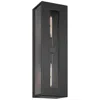 Access Chatham 19" High 2-light Black Wall Sconce