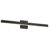 Access Cisco 48" Wide Matte Black 3cct Led Vanity In Black