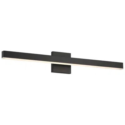 Access Cisco 48" Wide Matte Black Led Vanity