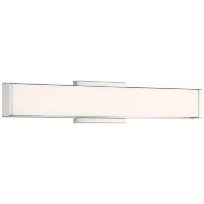 Access Citi 18" Wide Brushed Steel Led Vanity Bath Light