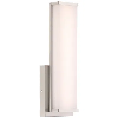 Access Citi Solo 4.5" Wide Brushed Steel Led Bath/vanity