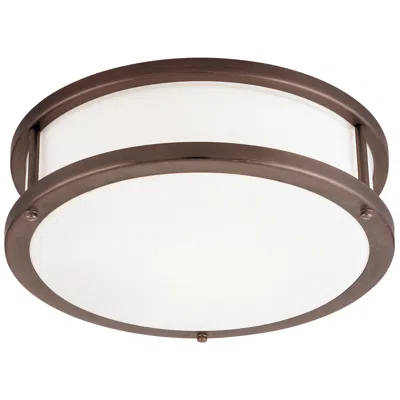 Access Conga 16" Wide Bronze Led Ceiling Light