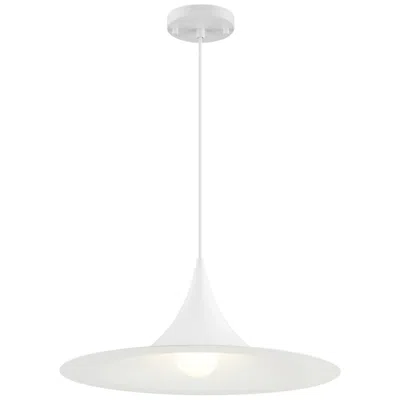 Access Costa 19" Wide Matte White  Led Pendant