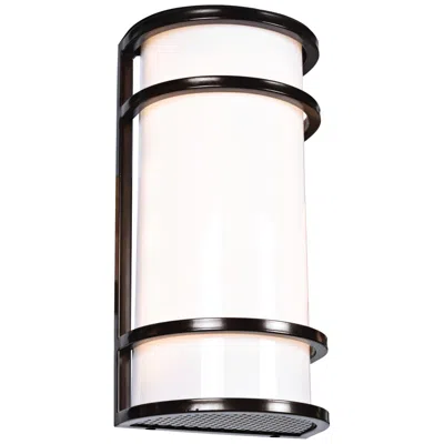 Access Cove 12" High Bronze Led Outdoor Wall Light