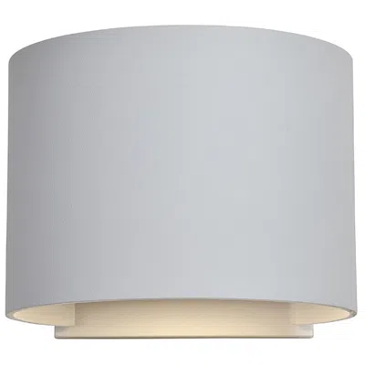 Access Curve 5" White Led Outdoor Wall Sconce