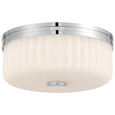 Access Daniella 11" Wide Chrome Led Flush Mount