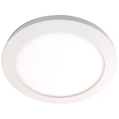 Access Disc 7.5" White Led Flush Mount