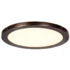 Access Disc 9.5" Bronze Led Flush Mount