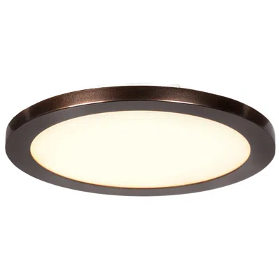 Access Disc 9.5" Bronze Led Flush Mount