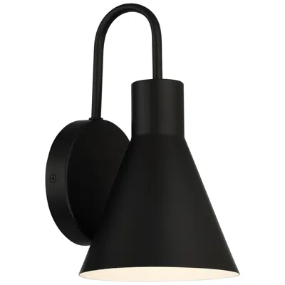 Access Dixon 11 1/2" High Black Led Outdoor Wall Light