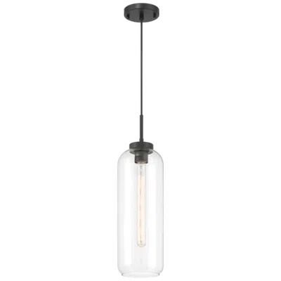 Access Elle 6" Wide Matte Black Pendant