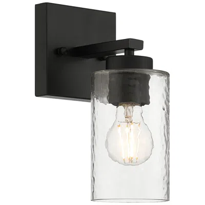 Access Ellie 9.5" High Matte Black Wall Sconce