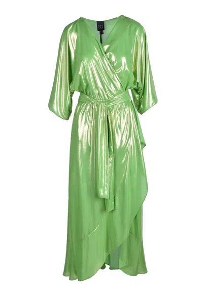 Access Fashion Long Dress Apple Green