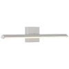 Access Float 18.25" Wide Silver Adjustable Led Vanity Light With Acrylic Lens