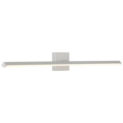 Access Float 36" Wide Silver Adjustable  Led Vanity Light With Acrylic Lens