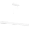 Access Form 48" Wide Matte White Led Linear Pendant In White