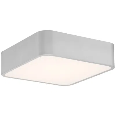 Access Granada 12" Wide Satin Metal Square Led Ceiling Light