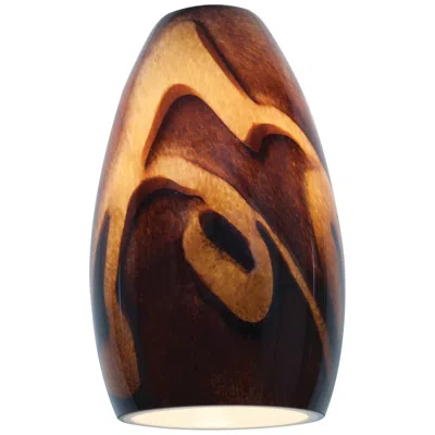 Access Inari Silk 5" Wide Inca Glass Pendant Shade