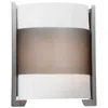 Access Iron - Wall Sconce - Led Bulb - Bronze Finish - Opal Glass