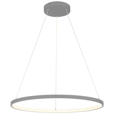 Access Lighting Anello 23.5" Wide Modern Gray Ring Led Pendant