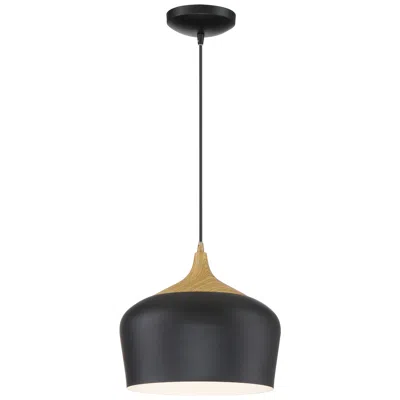 Access Lighting Blend 11 3/4" Wide Black Metal Modern Led Mini Pendant