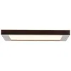 Access Lighting Boxer 5 1/2" Square Bronze Led Ceiling Light