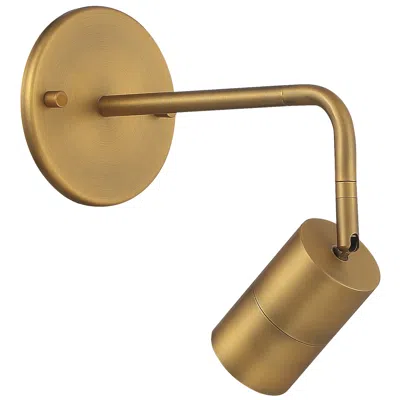Access Lighting Cafe 2 1/2" Wide Brushed Brass Led Spotlight