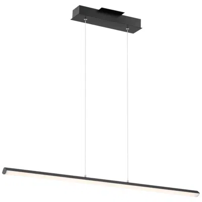 Access Lighting Float 36" Wide Matte Black Led Island Pendant Light