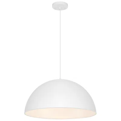 Access Lighting Huck 19 3/4" Wide Matte White Pendant Light