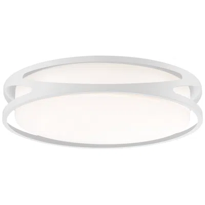 Access Lighting Lucia 18" Acrylic Lens White Finish Led Ceiling Light