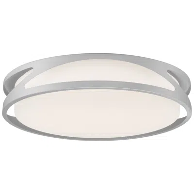 Access Lighting Lucia 22" Acrylic Lens Satin Nickel Led Ceiling Light