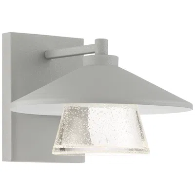 Access Lighting Silo 10 1/4" High Satin Metal Led Outdoor Wall Light