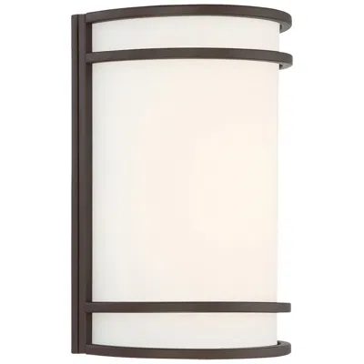 Access Lola 10" High Bronze Wall Sconce