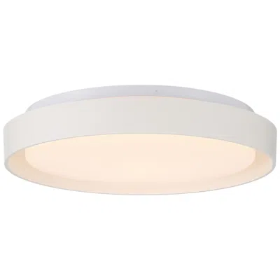Access Lumea 15.5" Wide Matte White Led Flush Mount
