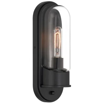Access Magnolia 13" High Black Outdoor Wall Mount