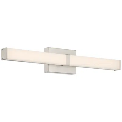 Access Mandi 24" Wide Brushed Steel Led Bath/vanity