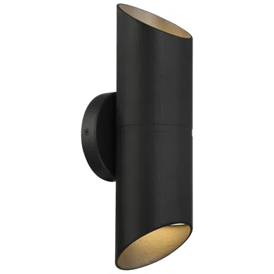 Access Marino 14" High Black Led Outdoor Wall Light