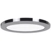 Access Modplus 12" Chrome Led Flush Mount In Silver