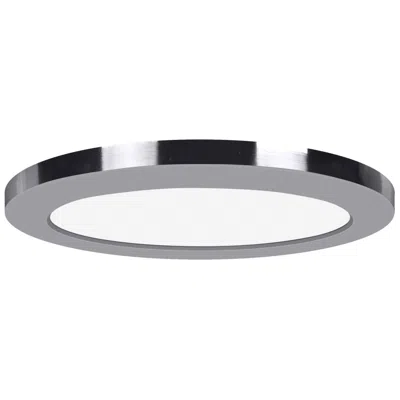 Access Modplus 12" Chrome Led Flush Mount In Silver