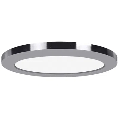 Access Modplus 3cct 9" Led Flush Mount - Brushed Steel