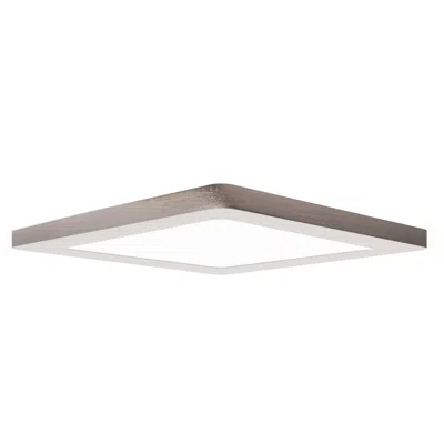 Access Modplus 9" Silver Square Led Panel Flush Mount Ceiling Light