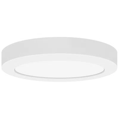 Access Modplus - Led 9" Round Flush Mount - Dimmable - White Finish