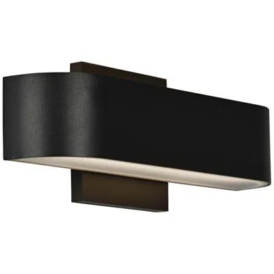 Access Montreal 2 1/2" High Black 2-light Led Outdoor Wall Light