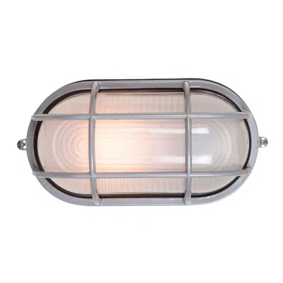 Access Nauticus 6 1/2" High Satin Finish Modern Outdoor Wall Light