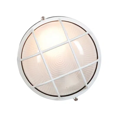 Access Nauticus 7" High White Industrial Outdoor Wall Light