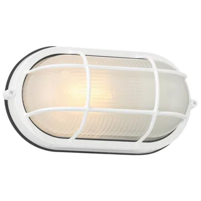 Access Nauticus Dual Mount 4" High White Outdoor Led Wall Sconce