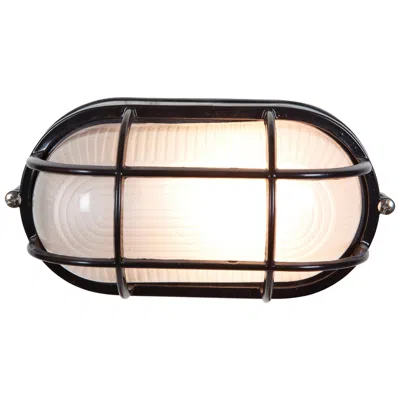 Access Nauticus Dual Mount 4.25" High Black Outdoor Wall Sconce In Multi